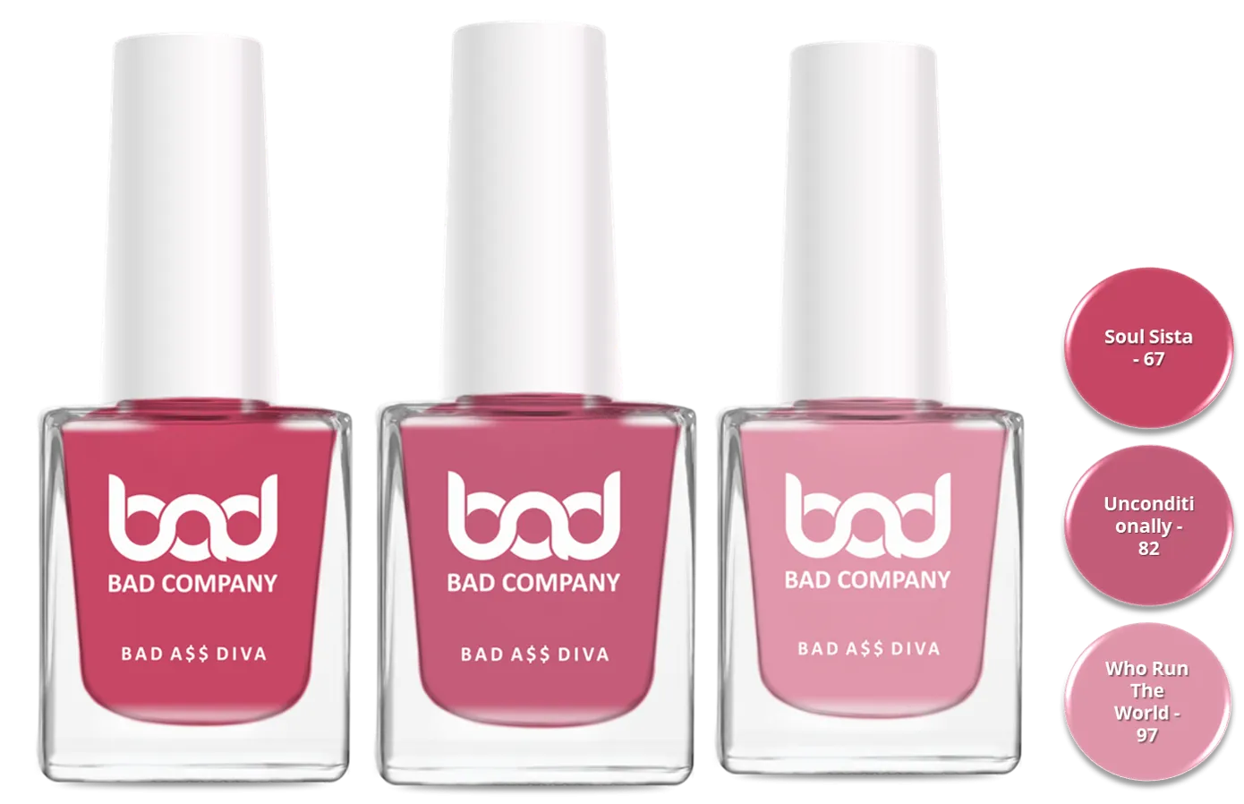 No Toxin Nail Lacquer Combo Pack of 3