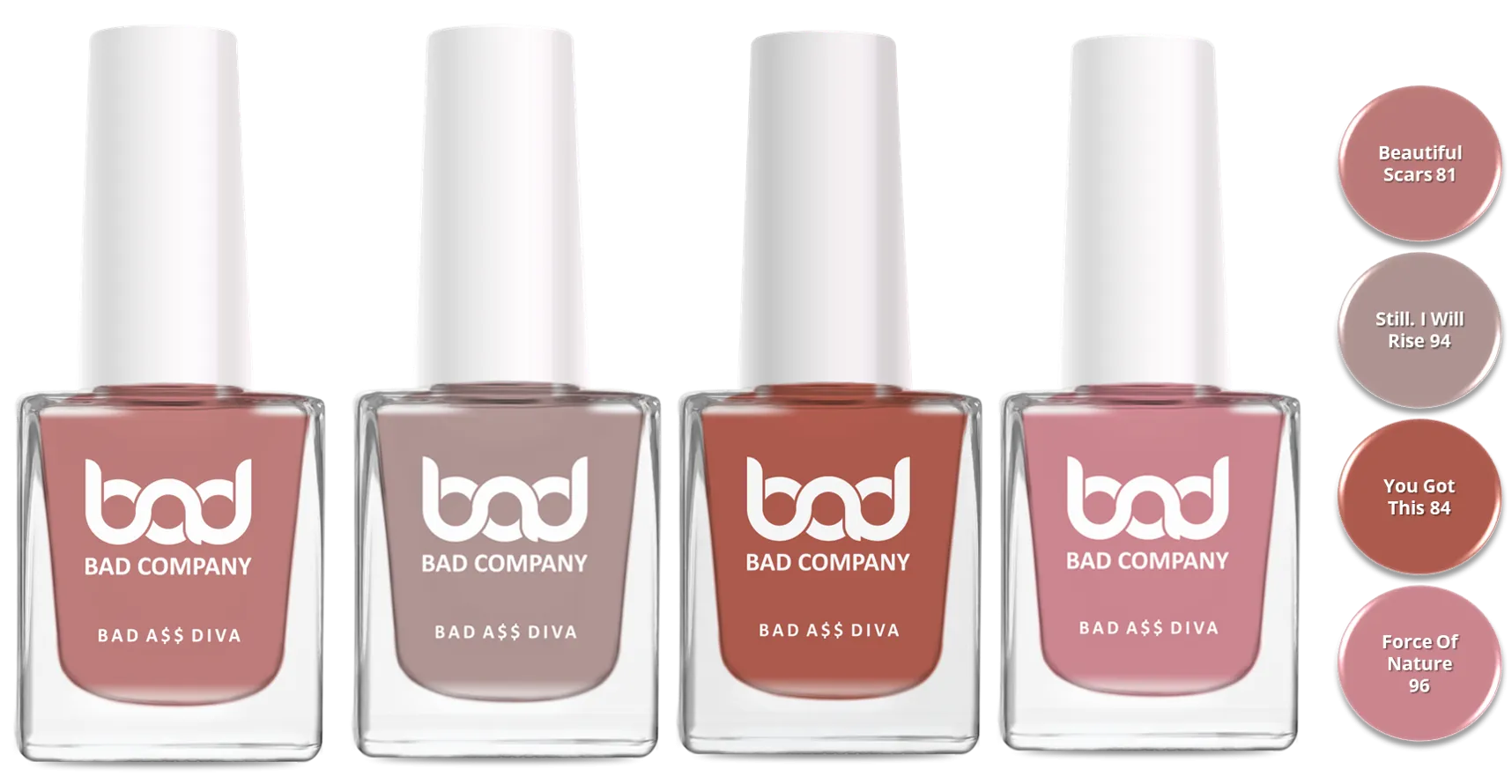 No Toxin Nail Lacquer Combo Pack of 4