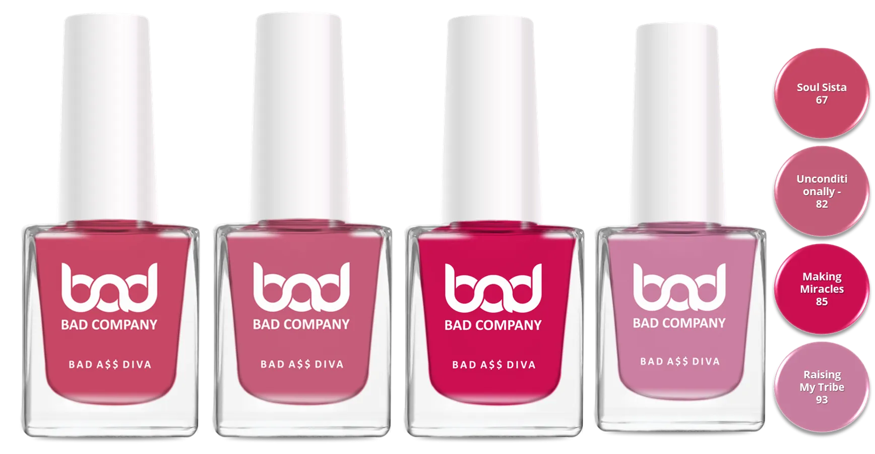 No Toxin Nail Lacquer Combo Pack of 4