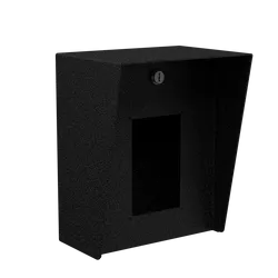 PEDESTAL PRO 810HOU-ZENI-02-CRS 8x10 Steel Housing - Zenitel EAPIR-8, EBMDR-8 ECPIR-3P, ECPIR-P