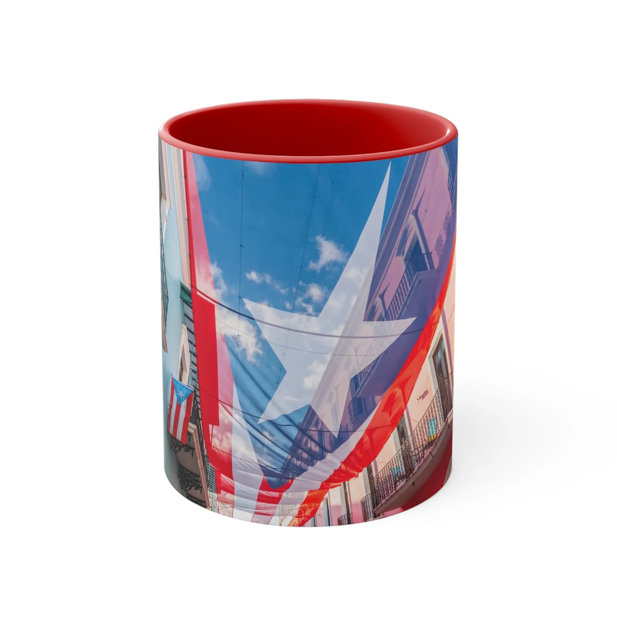 PUERTO RICAN FLAG MUG - MUGSCITY - Free Shipping