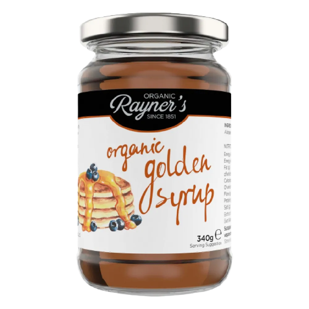 RAYNERS Organic Golden Syrup 340g