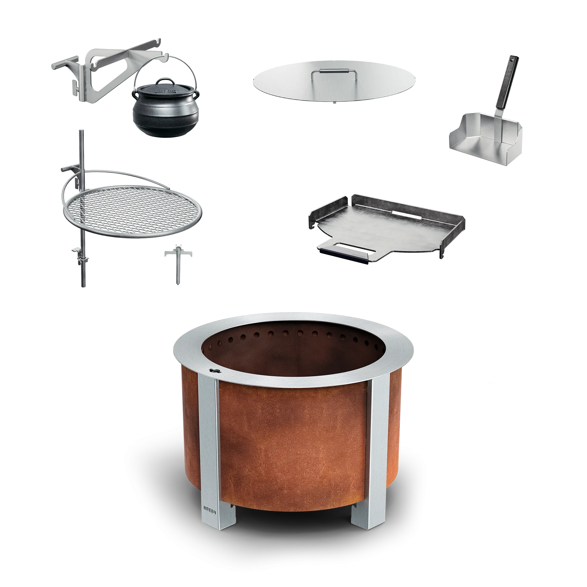 Smokeless Fire Pit Firemaster Bundle