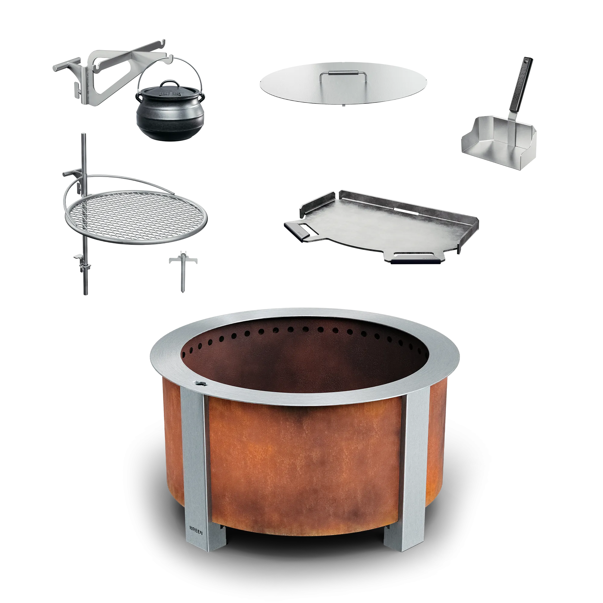 Smokeless Fire Pit Firemaster Bundle