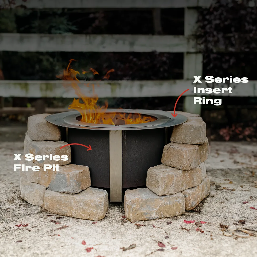 Smokeless Fire Pit Insert Bundle