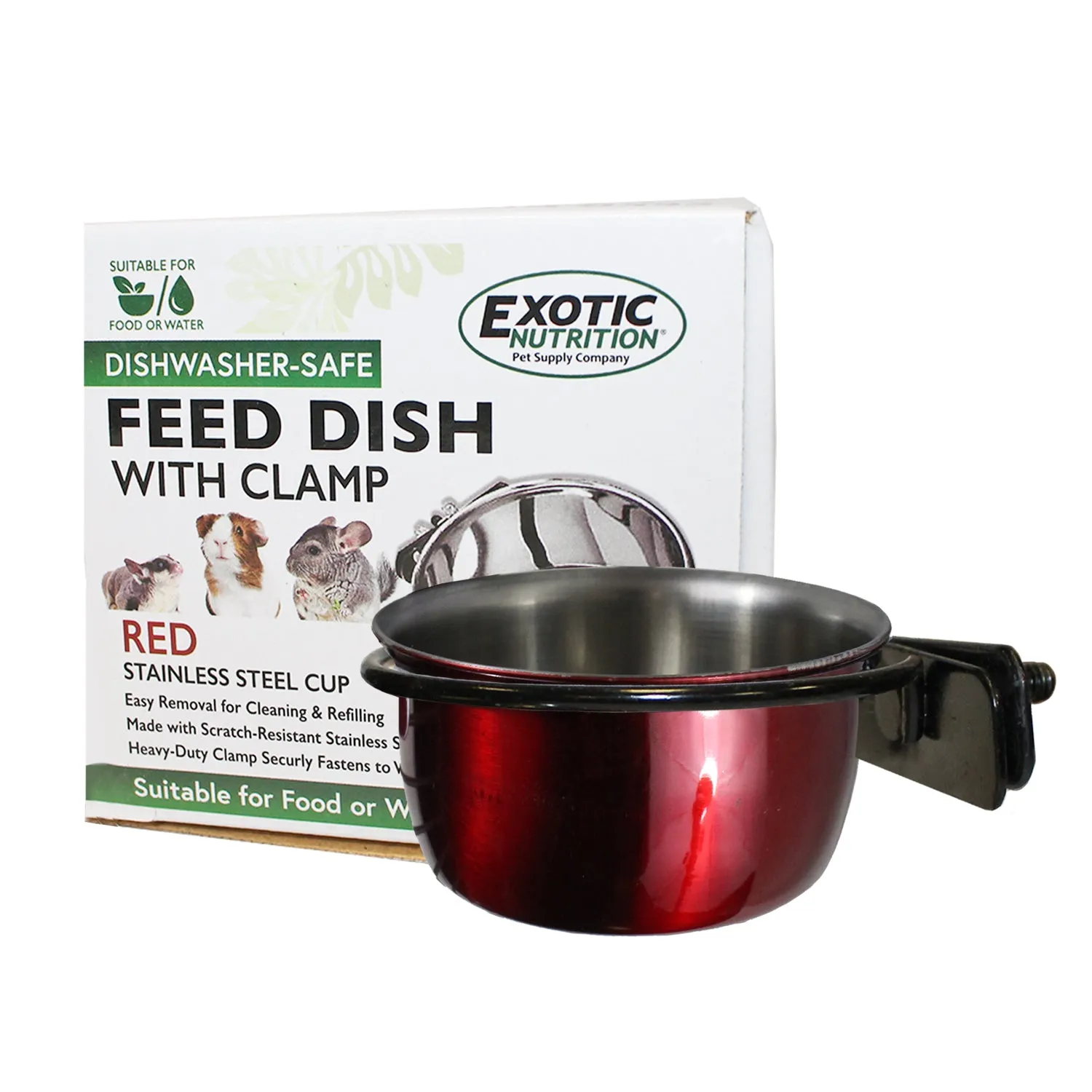 Stainless Steel Feed Dish