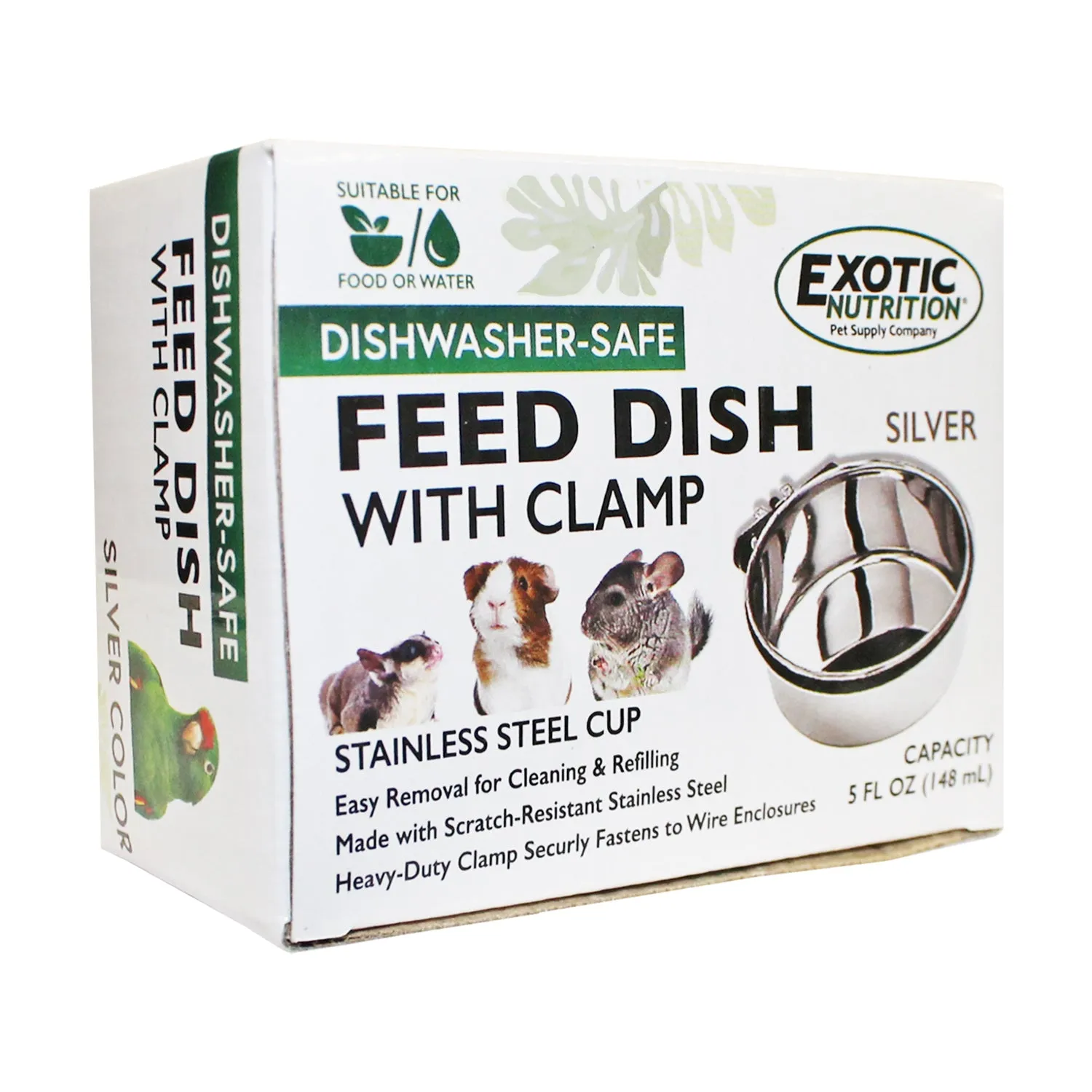 Stainless Steel Feed Dish