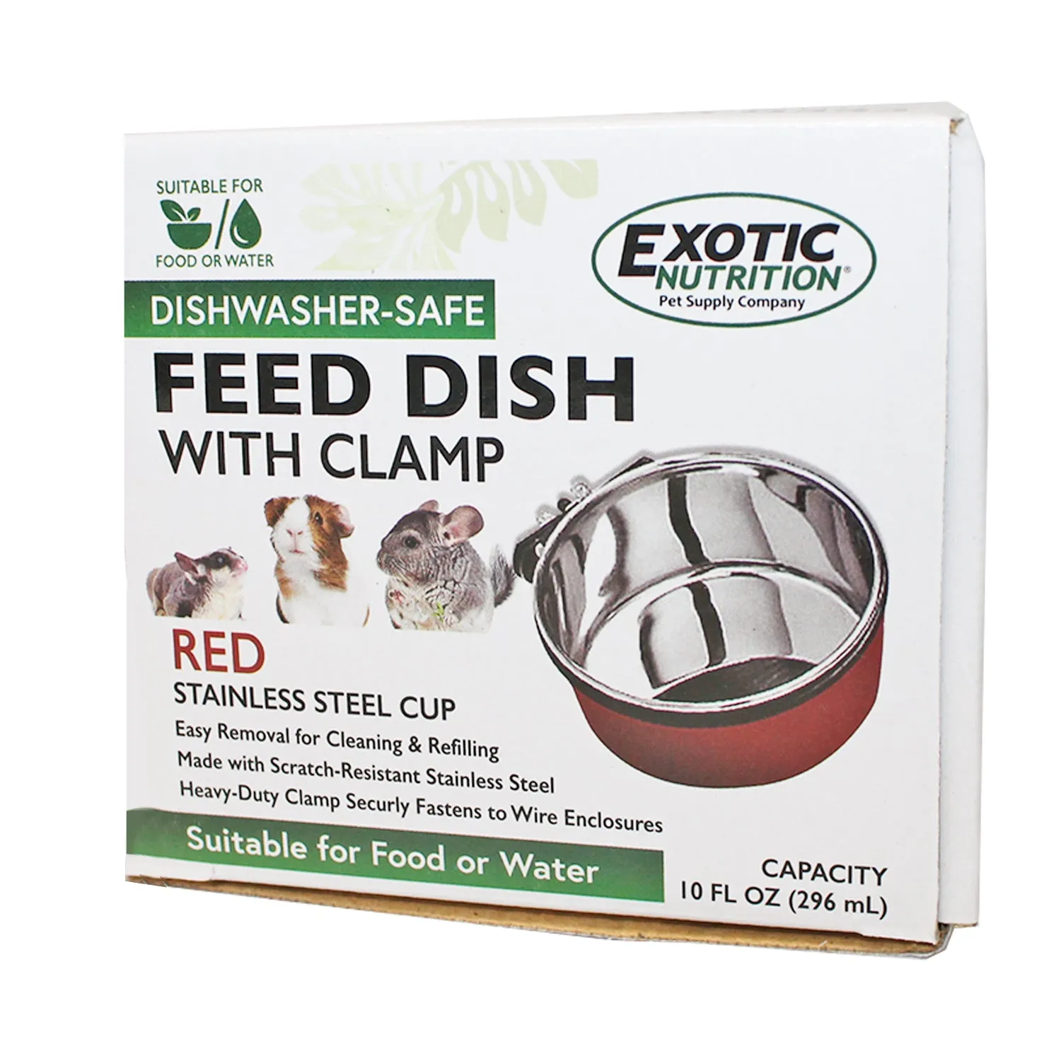 Stainless Steel Feed Dish