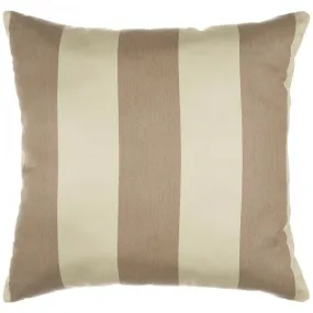 Sunbrella 18"X18" Square Throw Pillow - Regency Sand