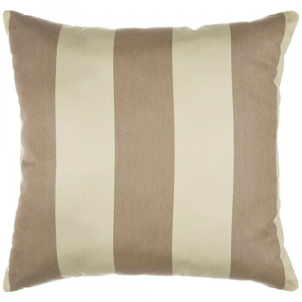 Sunbrella 18"X18" Square Throw Pillow - Regency Sand