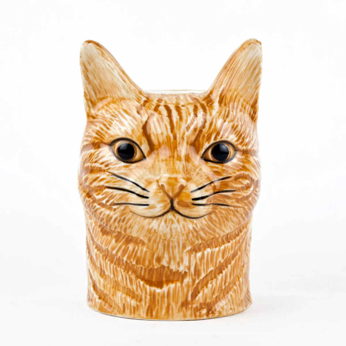 Vincent Cat Pencil Pot by Quail Ceramics