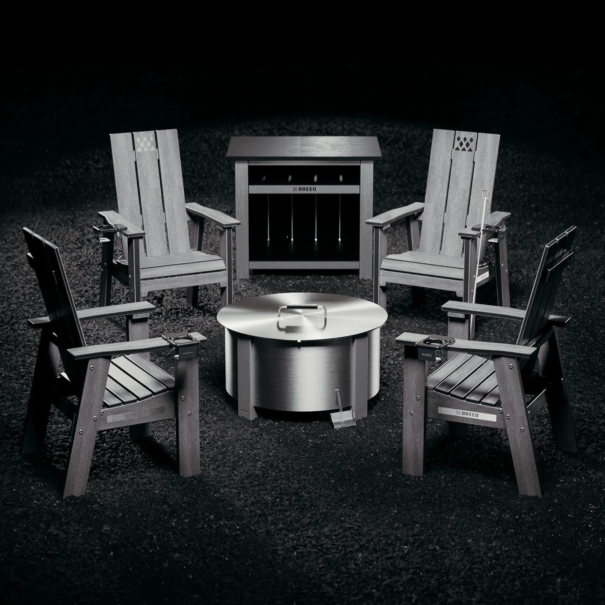 X Series Patio Fire Pit Set