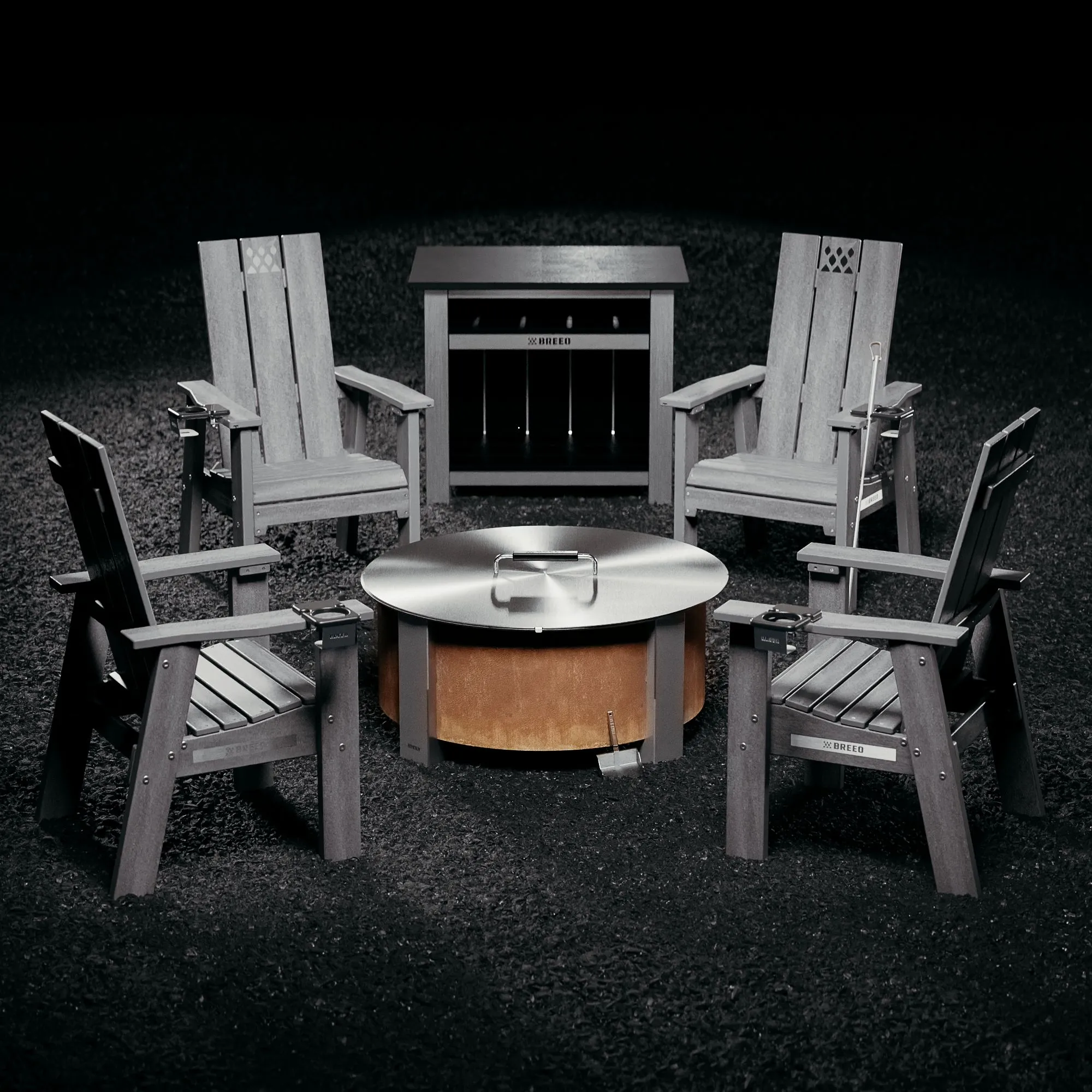 X Series Patio Fire Pit Set