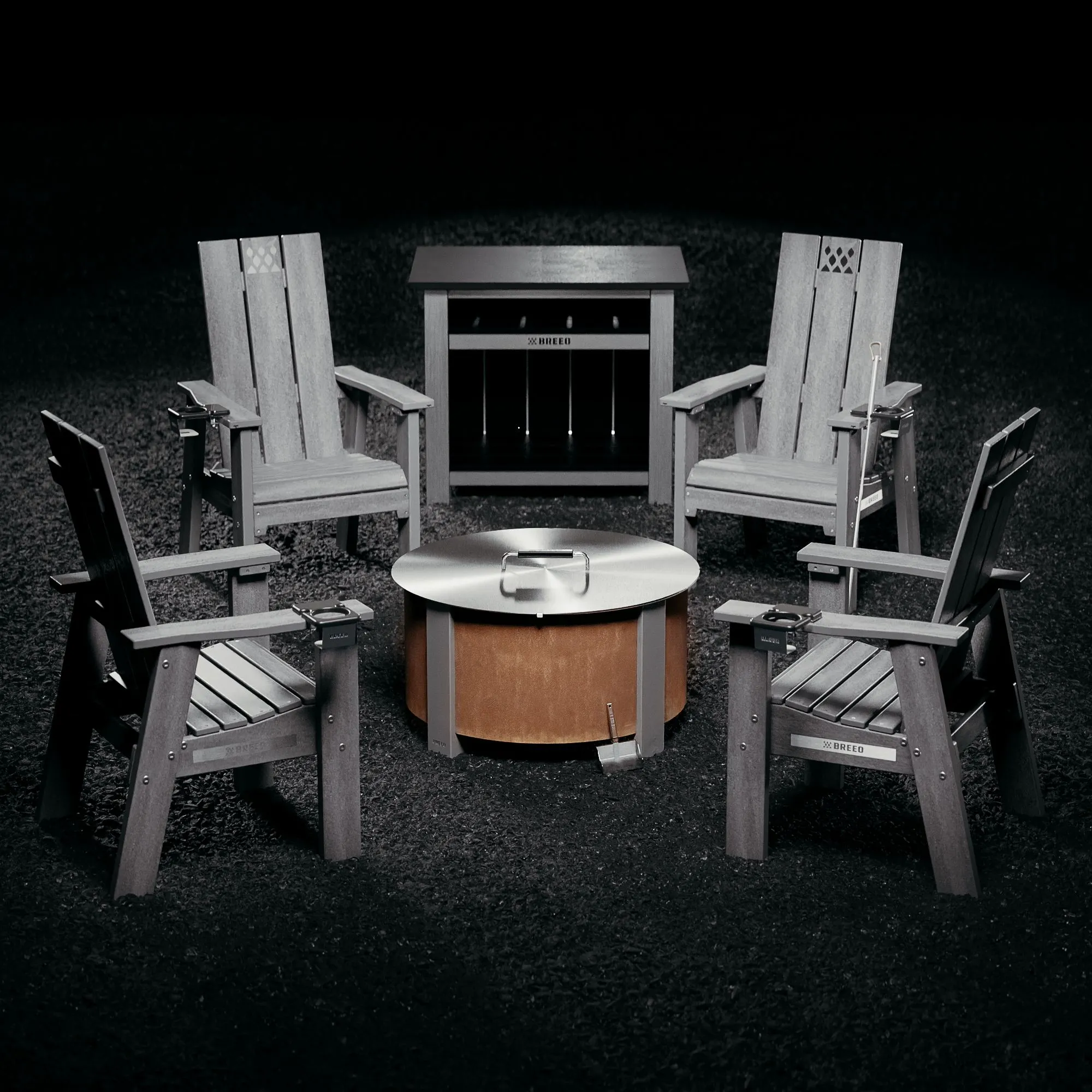 X Series Patio Fire Pit Set