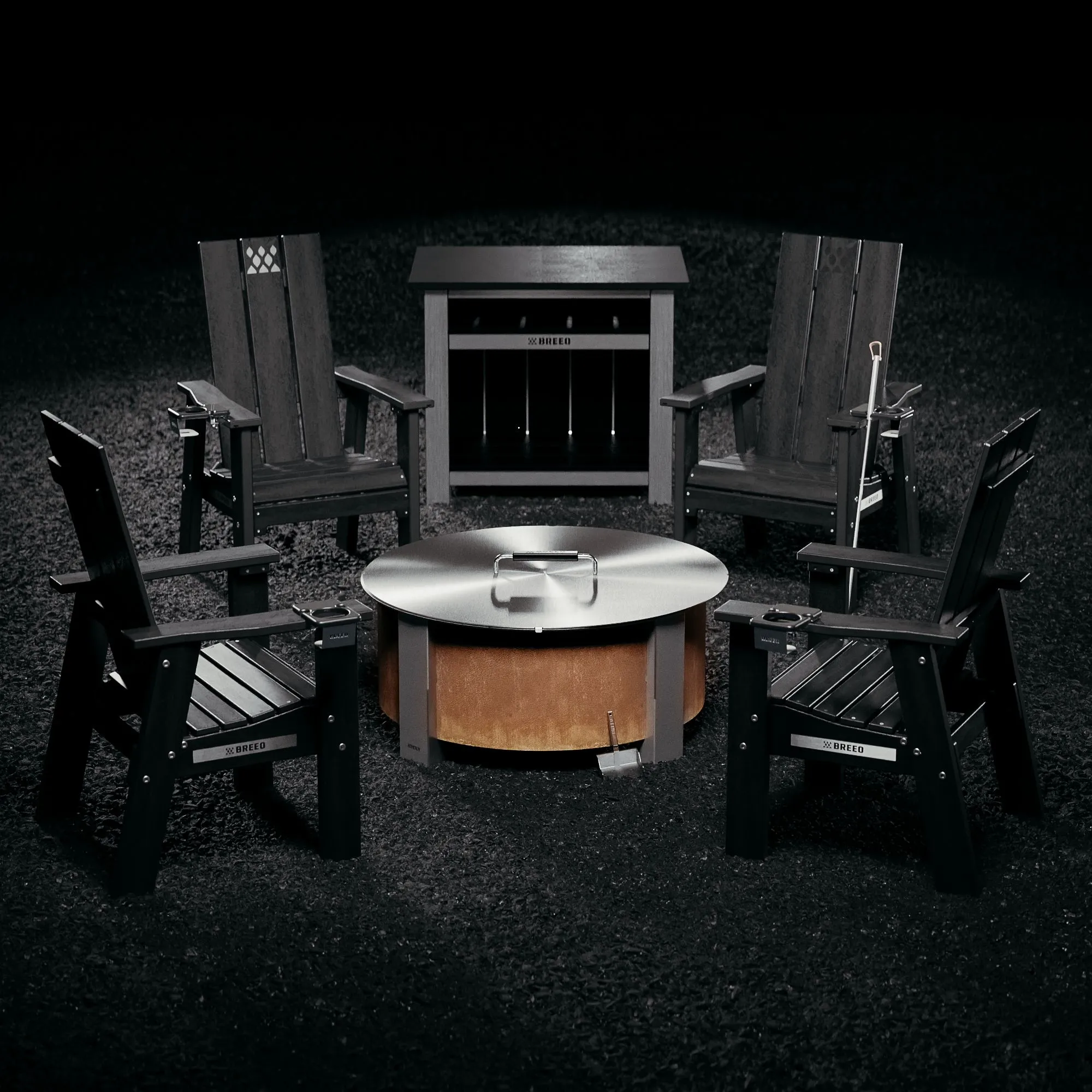 X Series Patio Fire Pit Set