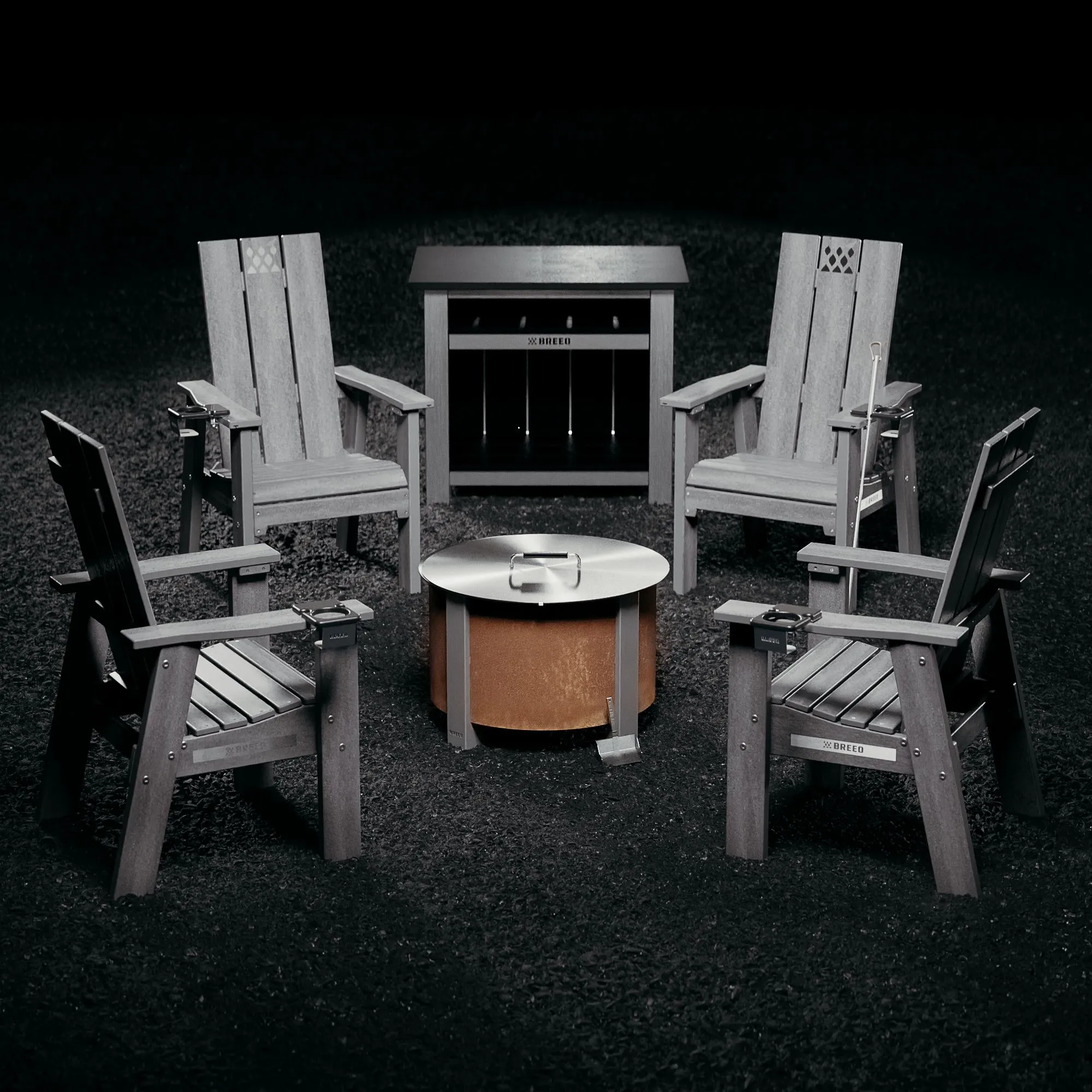 X Series Patio Fire Pit Set