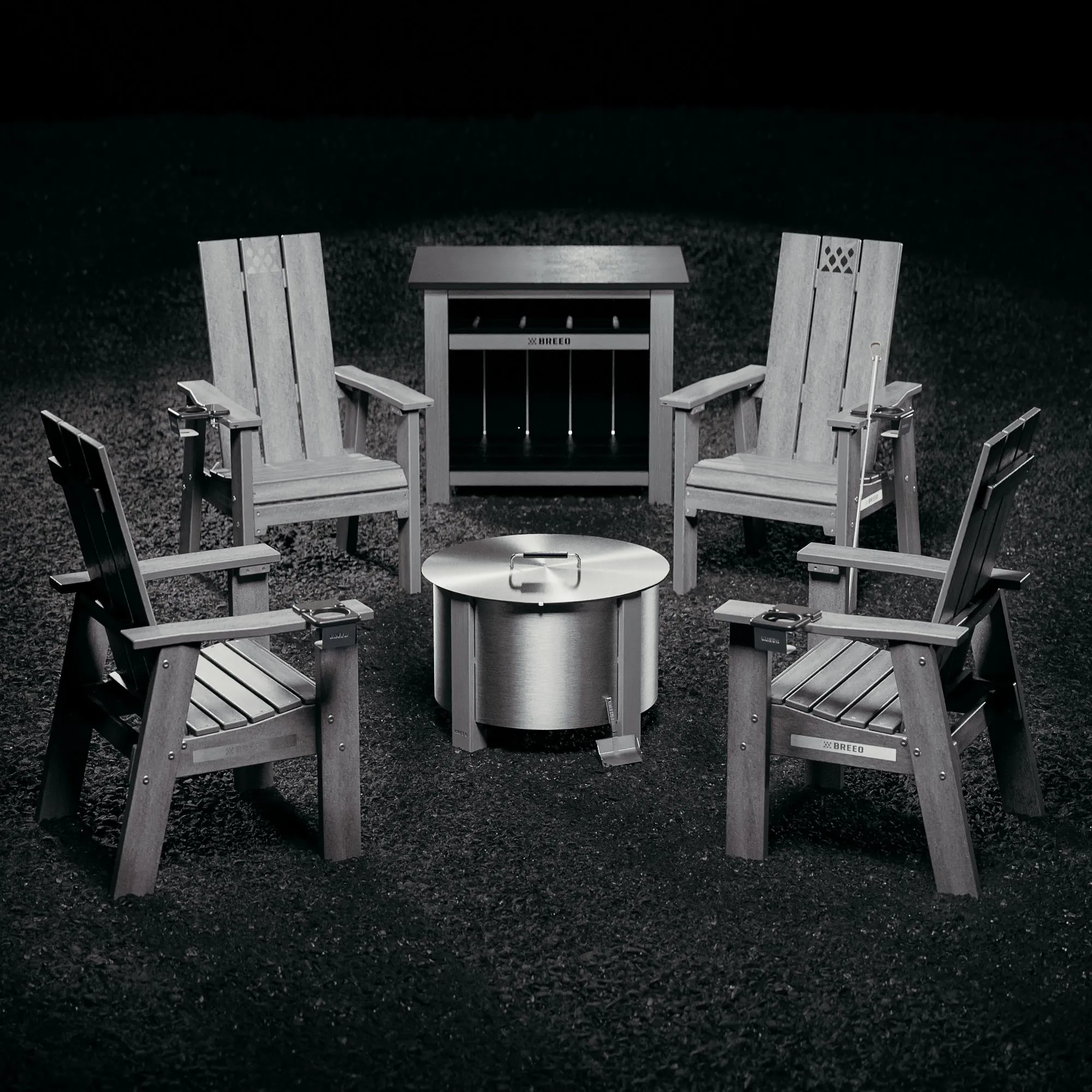 X Series Patio Fire Pit Set