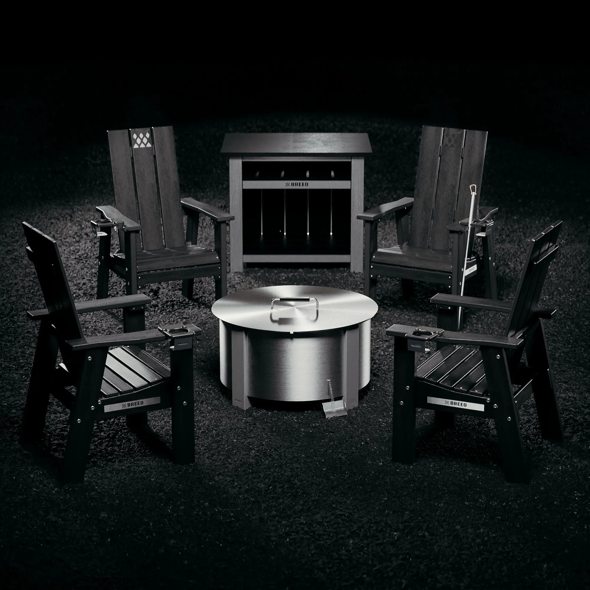 X Series Patio Fire Pit Set