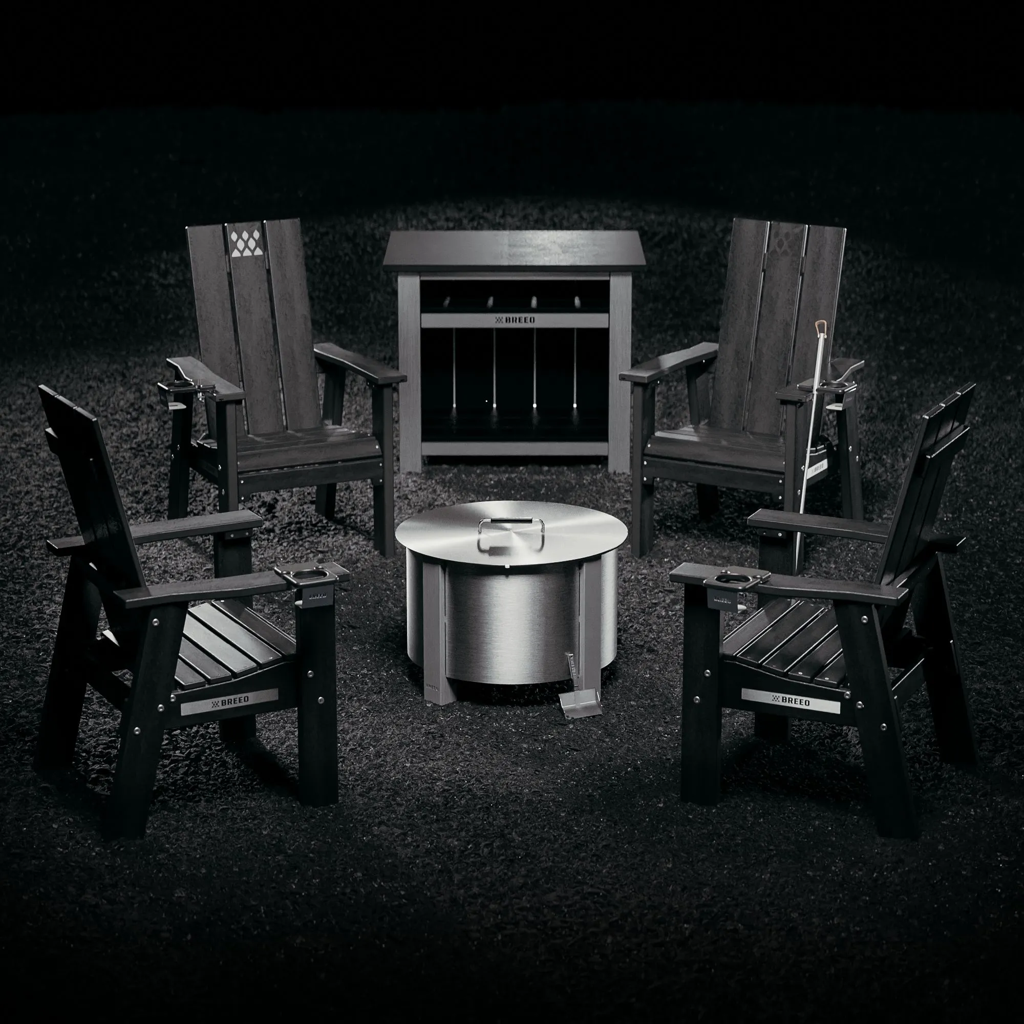 X Series Patio Fire Pit Set